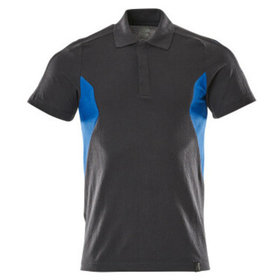 MASCOT® - Polo-Shirt ACCELERATE Schwarzblau/Azurblau 18383-961-01091, Größe S ONE