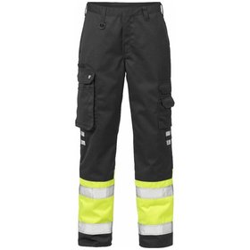 KANSAS® - Warnschutz-Bundhose 2093 NYC, warngelb/schwarz, Größe C52