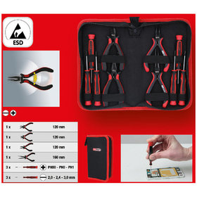 KSTOOLS® - Feinmechanik-Werkzeug-Satz, 10-tlg