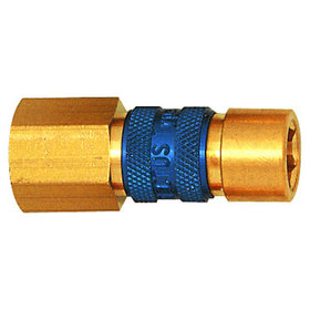 RIEGLER® - Unverwechselbare Schnellverschlusskupplung NW 5, G 1/8" I, blau