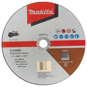 Makita® - Trennscheibe 230 x 1,9mm INOX E-03006