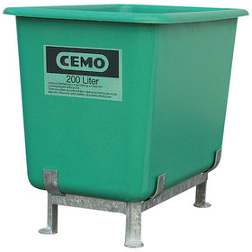 CEMO - Stahlfußgestell für Behälter 200 l hoch