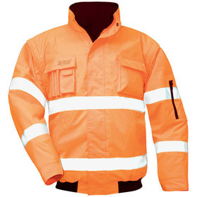 SAFESTYLE® - Warnschutz-Pilotenjacke TOM 23523, warnorange, Größe 3XL