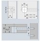 HETTICH - Rastex 15 mit Abdeckrand, vernickelt, 22 mm