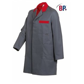 BP® - Arbeitsmantel 1484 700 dunkelgrau/rot, Größe 56/58