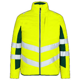 Engel - Safety Stepp-Innenjacke 1159-158, Warngelb/Grün, Größe 5XL