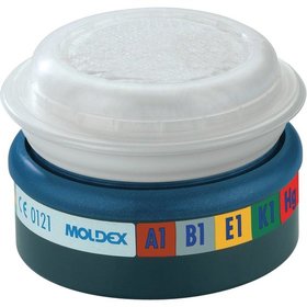 MOLDEX® - Kombinationsfilter EasyLock® 9730, DIN EN 14387 + A1, ABEK1 Hg P3 R D