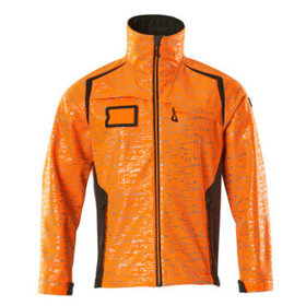 MASCOT® - Soft Shell Jacke ACCELERATE SAFE, hi-vis Orange/Dunkelanthrazit, Größe 2XL