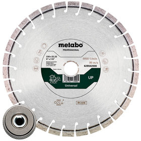 metabo® - Set: 1xDiamanttrennscheibe 230x22,23mm, "UP" +1xQuickspannmutter M 14 (628583000)