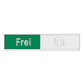 FRANKEN - Frei-Besetz-Anzeige deutsch 102x27,4mm al selbstklebend BS0117