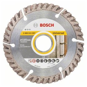 Bosch - Diamanttrennscheibe Standard for Universal, 115 x22,23 x 2 x 10mm (2608615057)