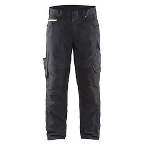 atlas® - PROFI BUNDHOSE schwarz/gelb, Größe 48