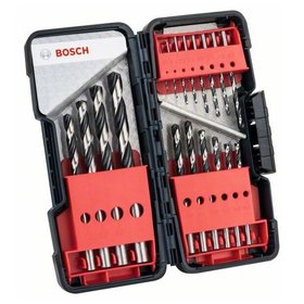 Bosch - HSS-Spiralbohrer-Set, PointTeQ, 18-tlg., ToughBox, 1–10 mm (2608577350)