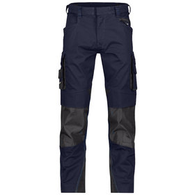 Dassy® - Nova Arbeitshose mit Kniepolstertaschen, nachtblau/anthrazit, Schrittlänge Standard, Größe 54