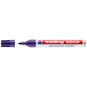 edding - 3000 Permanentmarker violett