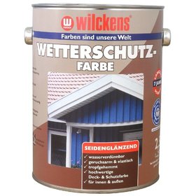 wilckens® - Wetterschutzfarbe, 2,5 l, anthrazitgrau