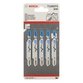 Bosch - Stichsägeblatt Pack T 118 EFS, 5er-Pack (2608636497)