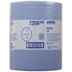 WYPALL® - KC Wischtuch L20 blau, 2-lagig, reißfest, 1000 Abrisse, 35,5x38cm