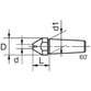 Conzella® - Hohlkörner für Drehbankspitzen 24mm E953/2