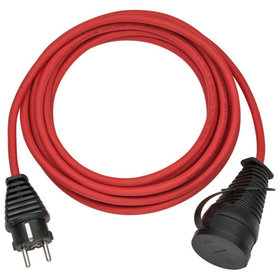 brennenstuhl® - BREMAXX® Verlängerungskabel (5m Kabel in rot, einsetzbar bis -35 °C, Öl- und UV-beständig)