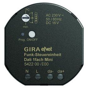 GIRA - DALI-Steuereinheit Funkbu eNet UP 1Kan sw Bussystem Funkbus