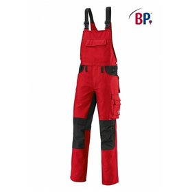 BP® - Latzhose 1791 555 rot/schwarz, Größe 56s