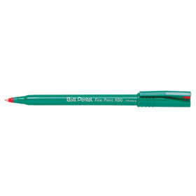 Pentel® - Tintenroller Ball R50-B 0,4mm Kappenmodell rot