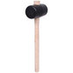 KSTOOLS® - Gummihammer, Esche-Stiel, konisch, 520g