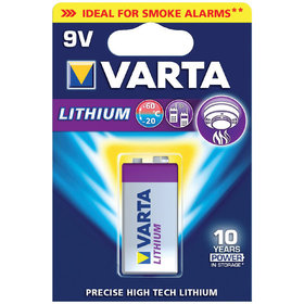 VARTA® - Batterie PROFESSIONAL Lithium 9V 1er Bli