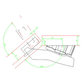 HETTICH - Möbel-Winkeladapter, für Kreuzmontageplatten, 20°, Sensys, 9072536 vernickelt