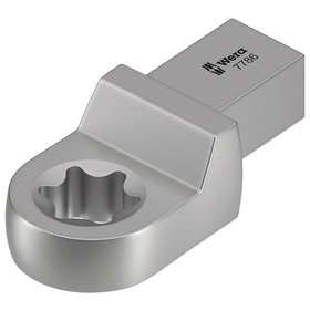 Wera® - Einsteck-Ringschlüssel für TORX® 7786 Außenvierkant 14 x 18mm SW E20