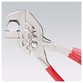 KNIPEX® - Zangenschlüssel Zange und Schraubenschlüssel in einem Werkzeug verchromt, mit Kunststoff überzogen 150 mm 8603150