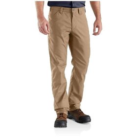 carhartt® - Herren Arbeitshose Stretch RUGGED STRETCH CANVAS PANT, dark khaki, Größe W30/L32