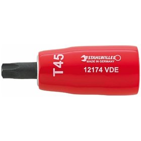 STAHLWILLE® - 3/8" (10mm) VDE-Schraubendrehereinsätze TORX T30 L.67mm