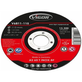 VIGOR® - Trennscheiben ∙ 115mm ∙ V6811-115 ∙ 10er-Packung