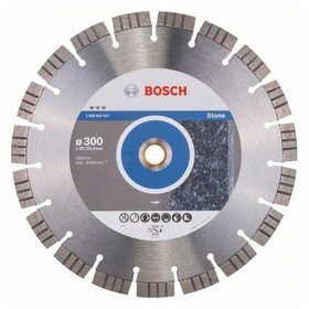 Bosch - Diamanttrennscheibe Best for Stone, 300 x 20,00/25,40 x 2,8 x 15mm (2608602647)