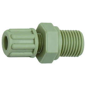 RIEGLER® - Gerade Einschraubverschraubung, G 1/8" A, für Schlauch 4/6mm, PP