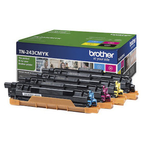 brother - Toner, TN243CMYK, farbig, Pck=4St, f. DCPL3510CDW, ca. 4. 000 Seiten