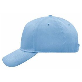 James & Nicholson - 5 Panel Cap ungebürstet MB6117, hellblau, Einheitsgröße