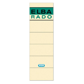 ELBA - Ordneretikett 100420953 kurz/breit sk chamois 10er-Pack