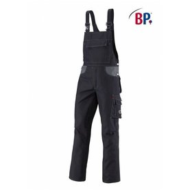 BP® - Latzhose 1790 555 schwarz/dunkelgrau, Größe 46n