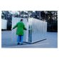 BOS - Materialcontainer 4x2m, 1-flügelige Tür 4m Seite