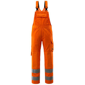 MASCOT® - Devonport Latzhose mit Knietaschen SAFE LIGHT, hi-vis Orange, Größe 82C46