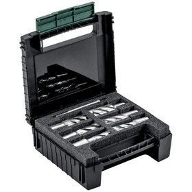 metabo® - HSS-Kernbohrer-Set 6-teilig, 30 mm Arbeitslänge, Weldonschaft 19 mm (3/4") (626624000)