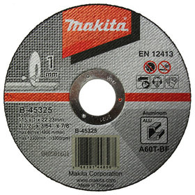 Makita® - Trennscheibe 115 x 1mm Alu B-45325