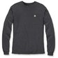 carhartt® - Herren Langarmshirt MADDOCK GRAPHIC L/S T-SHIRT, carbon heather, Größe L