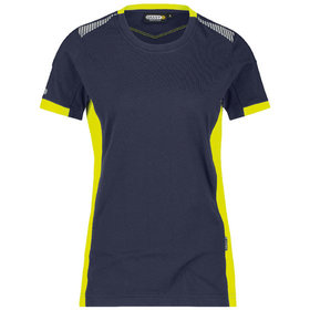 Dassy® - LOGIX - TAMPICO T-Shirt für Frauen, nachtblau/warngelb, Größe L