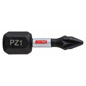 Bosch - Impact Control Schrauberbit, 25 mm, 2xPZ1. Für Schraubendreher (2608522400)