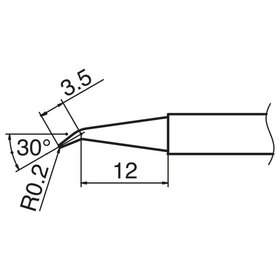 Hakko - Composit Lötspitze Serie T17, J02