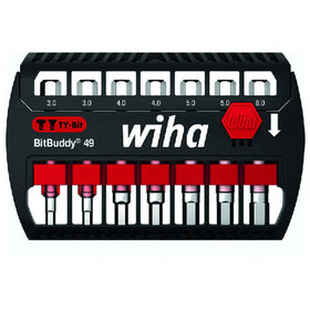 Wiha® - Bit Set SB 7946-TY303 7-teilig Kunststoffhalter Sechskant außen